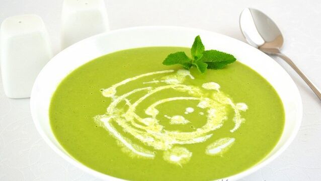 супа от зеленчуково пюре при панкреатит