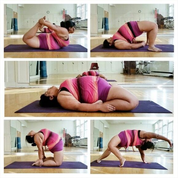 йога упражнения за отслабване