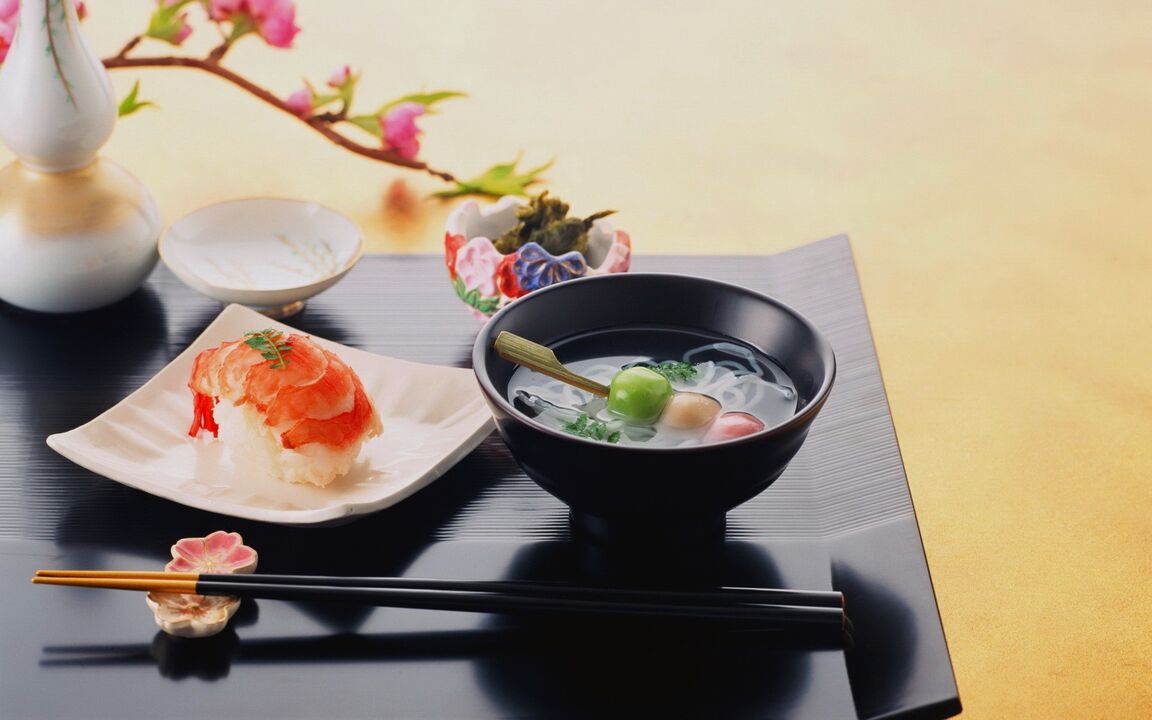 ястия за японската диета